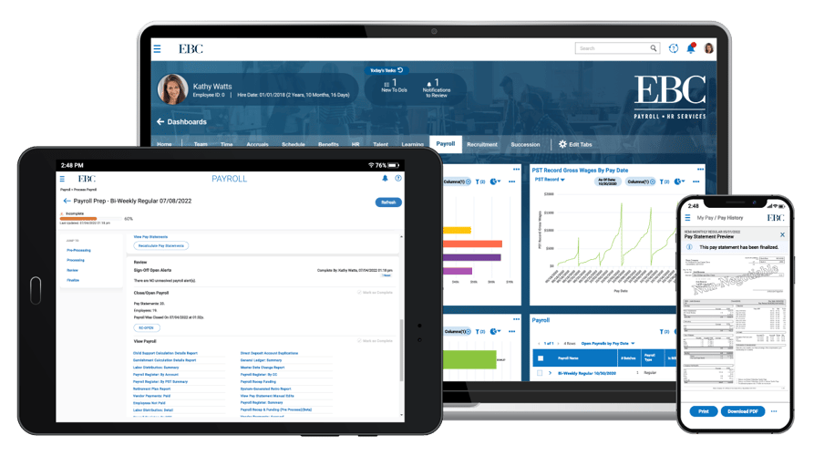 New York Payroll Software Device Screenshots