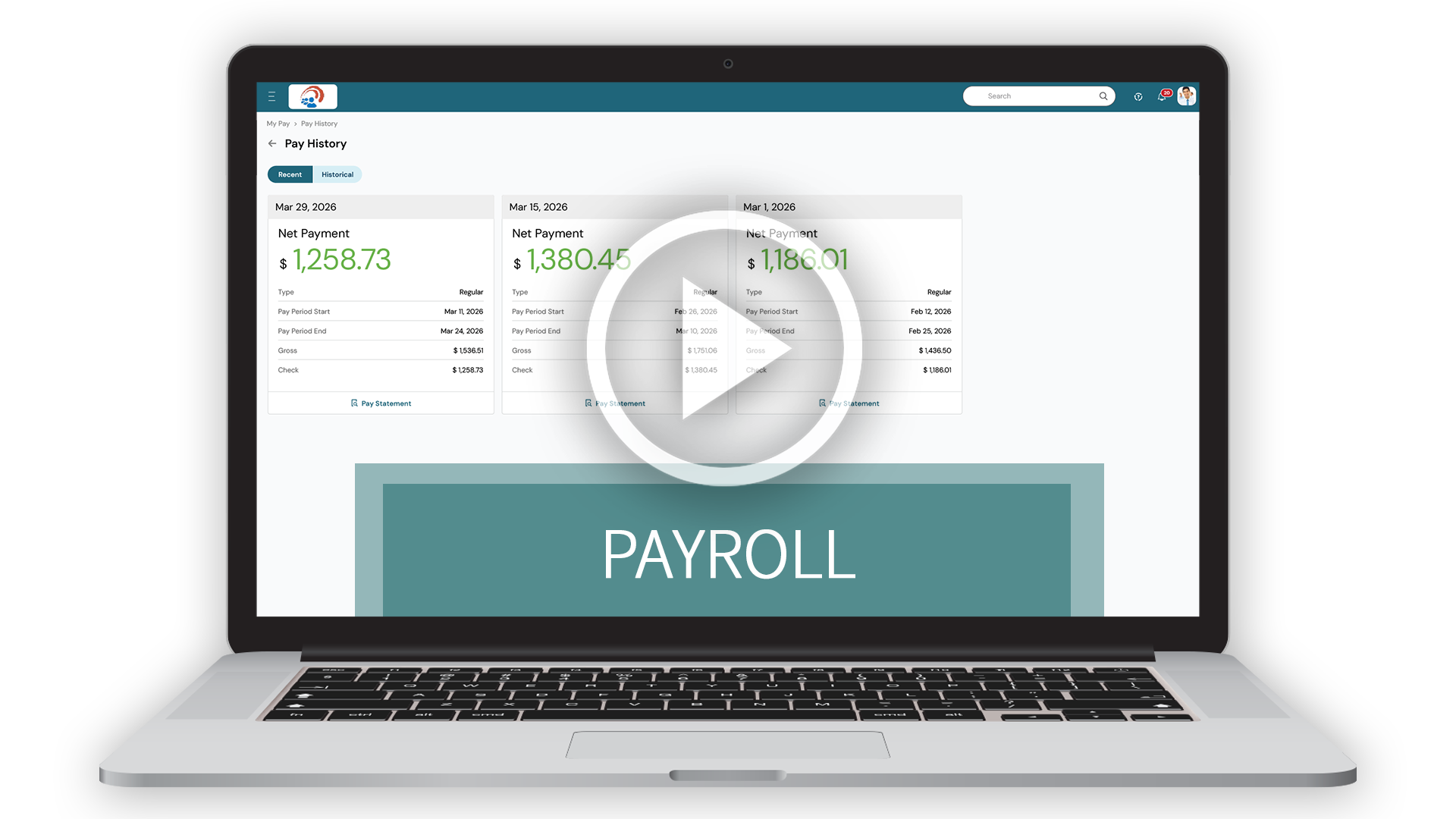 Payroll Software Demo Video Thumbnail