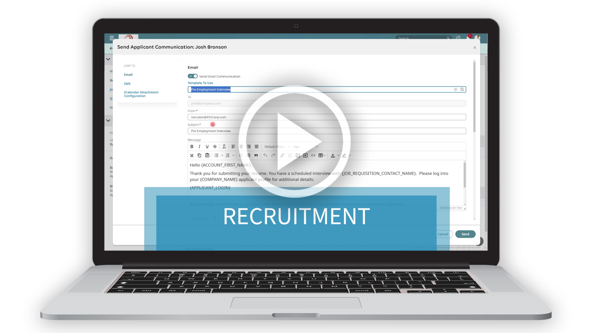 Recruitment Software Demo Video Thumbnail