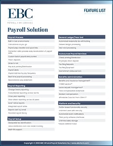 Payroll Software Feature List Cover