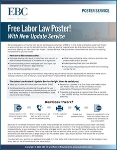 New york Labor Law Poster Service