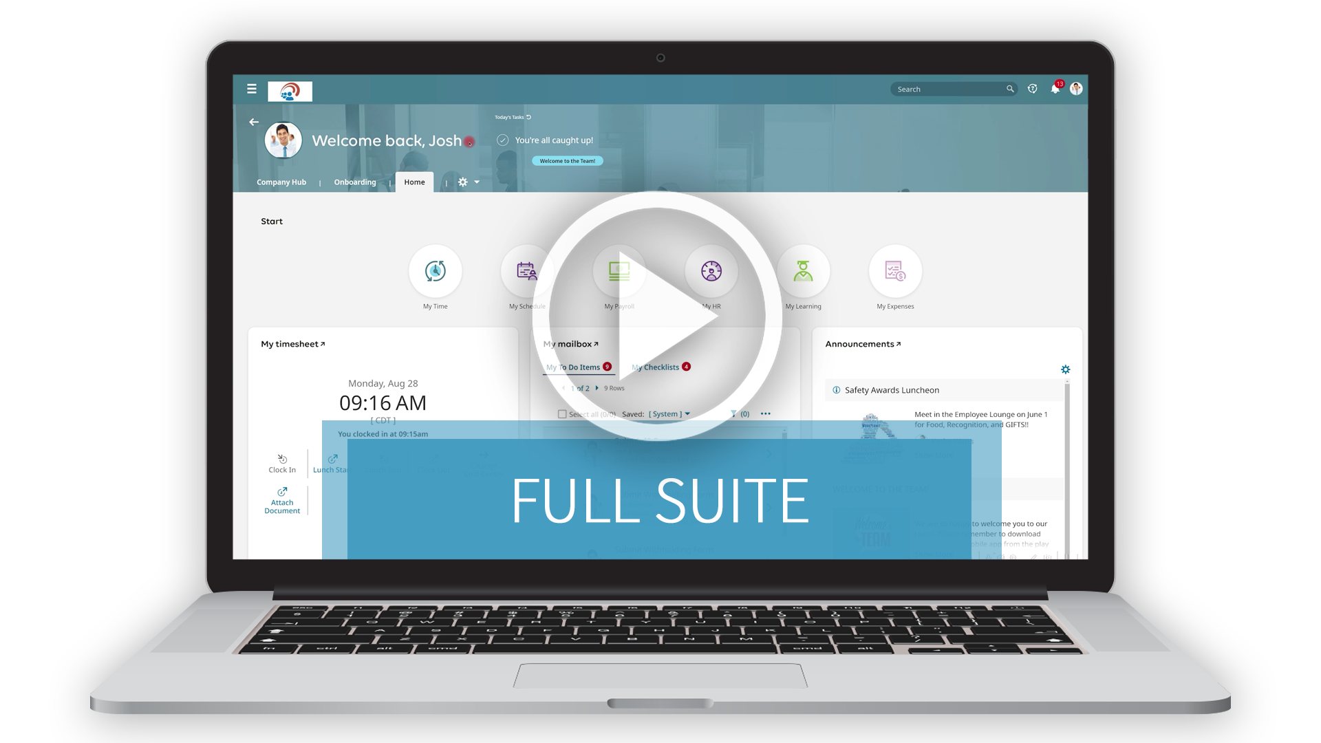 Payroll and HR Platform Demo Video Thumbnail Image