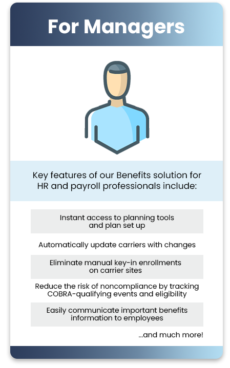 New York Benefits Management Solution for Managers