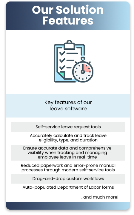 New York Leave Features Solution