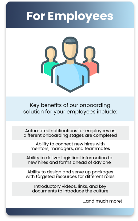 Onboarding Features For Employees