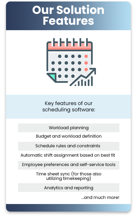 Scheduling Features