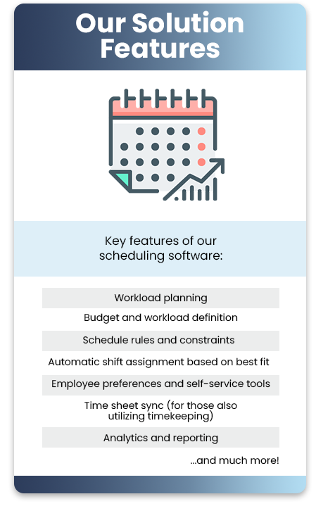 New York Scheduling Features