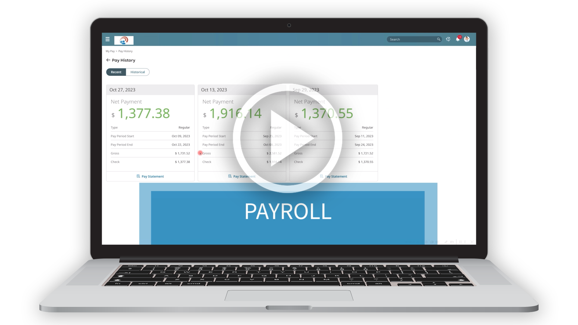 Payroll Software Demo Video Thumbnail