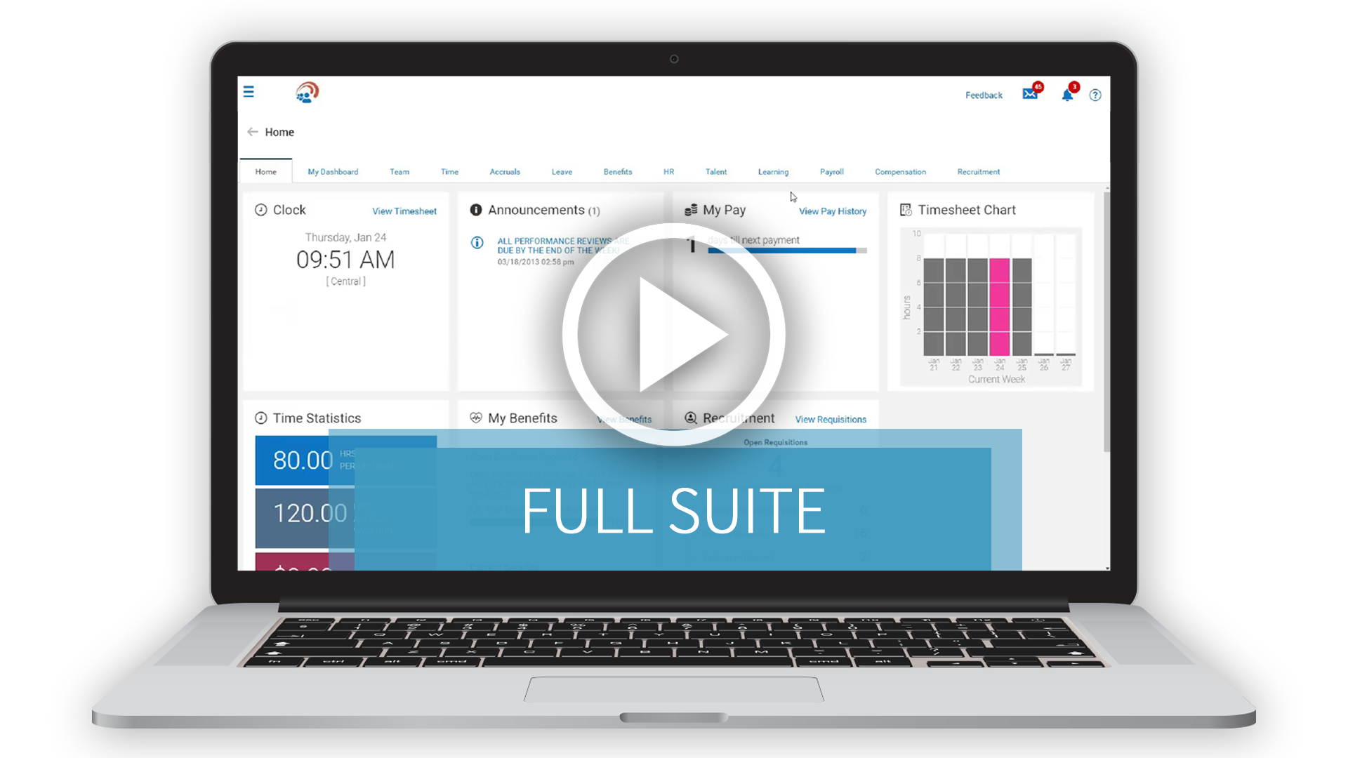 Payroll and HR Platform Demo Video Thumbnail Image
