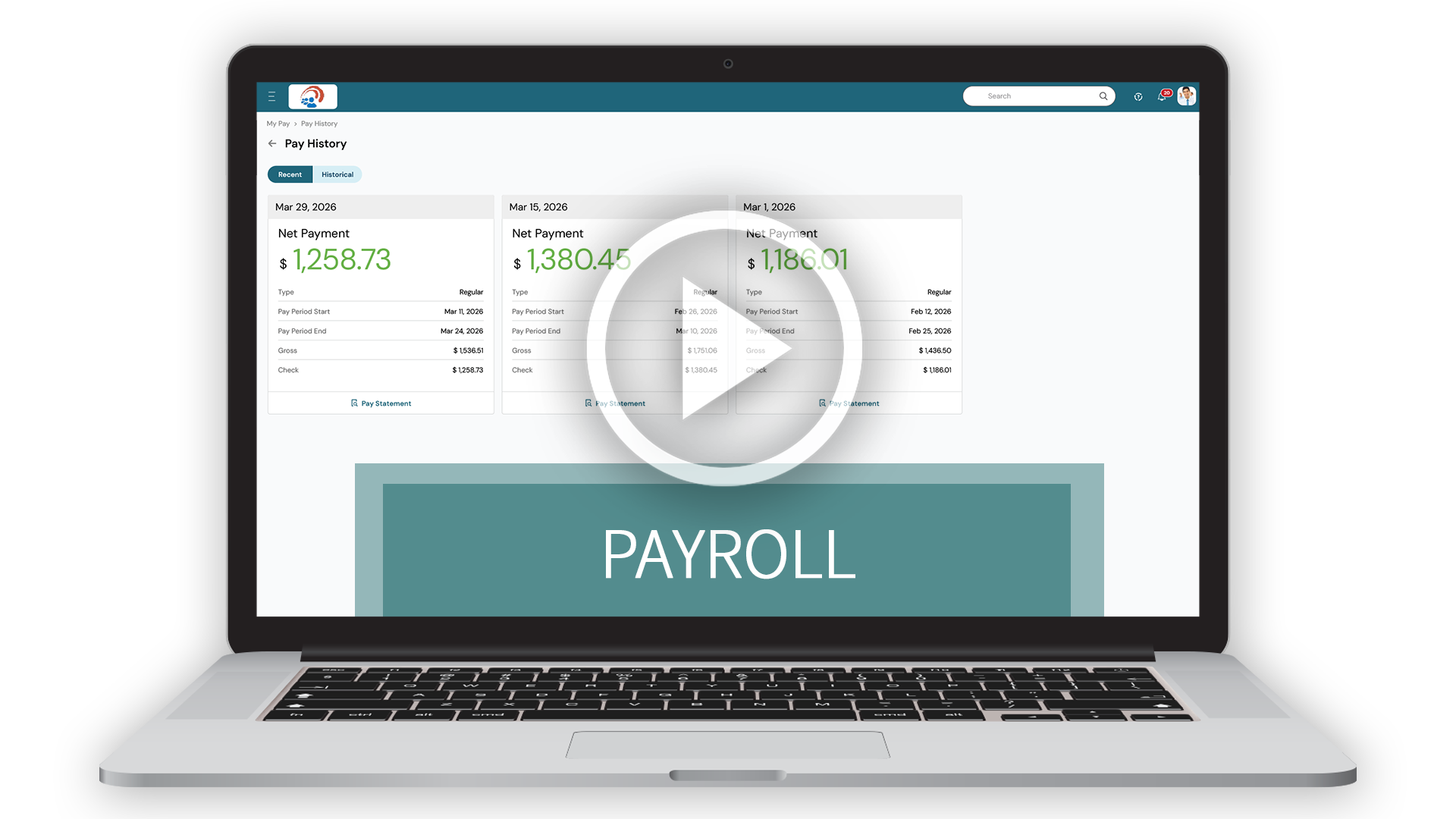 Payroll Software Demo Video Thumbnail