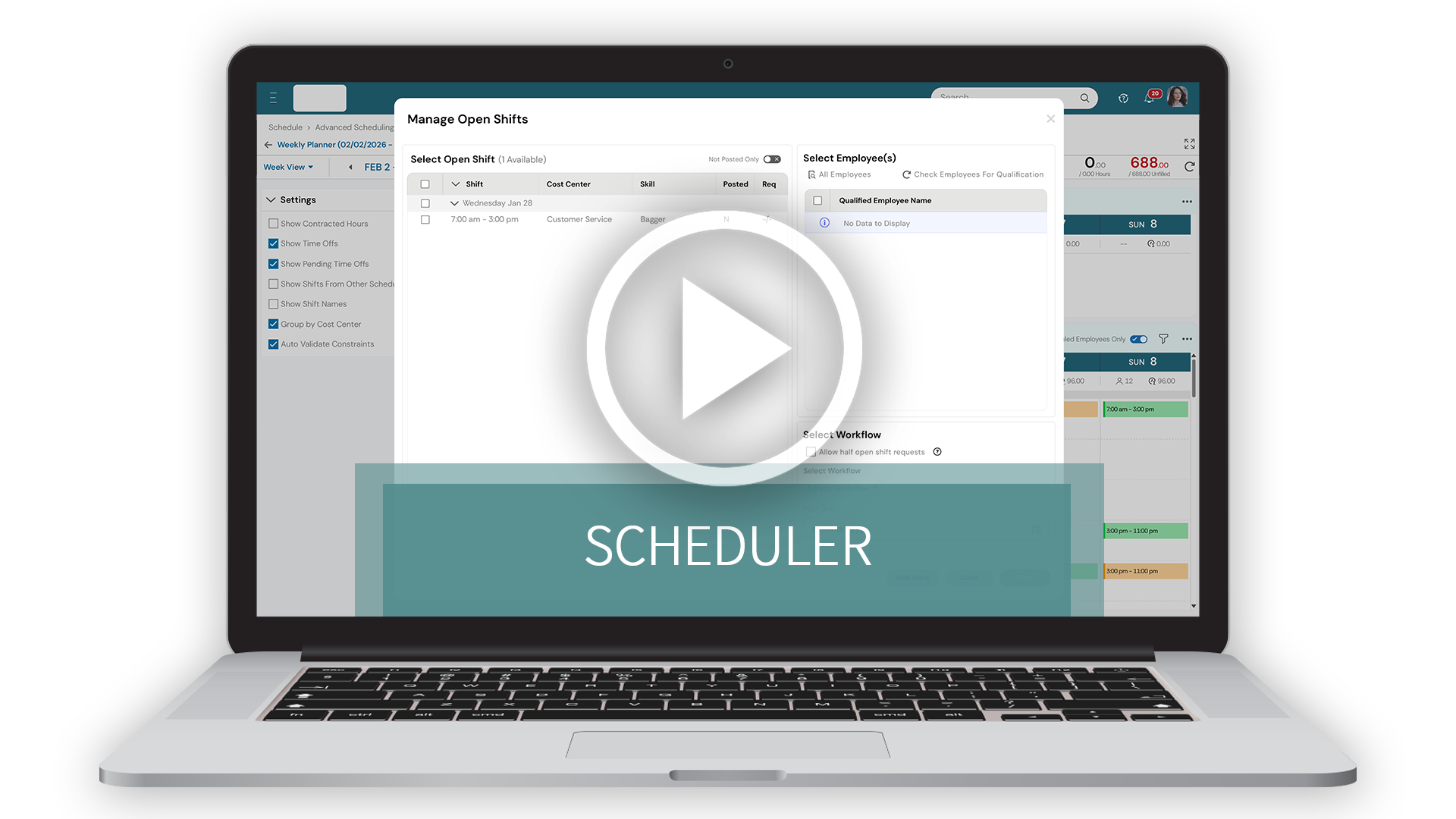 Employee Scheduling Demo Video Thumbnail Image