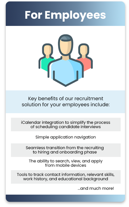 Recruitment Features For Employees