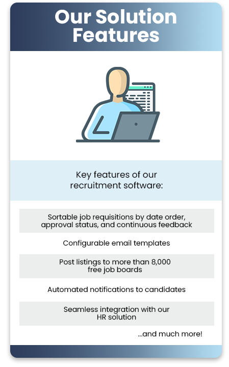 Recruitment Features Solution