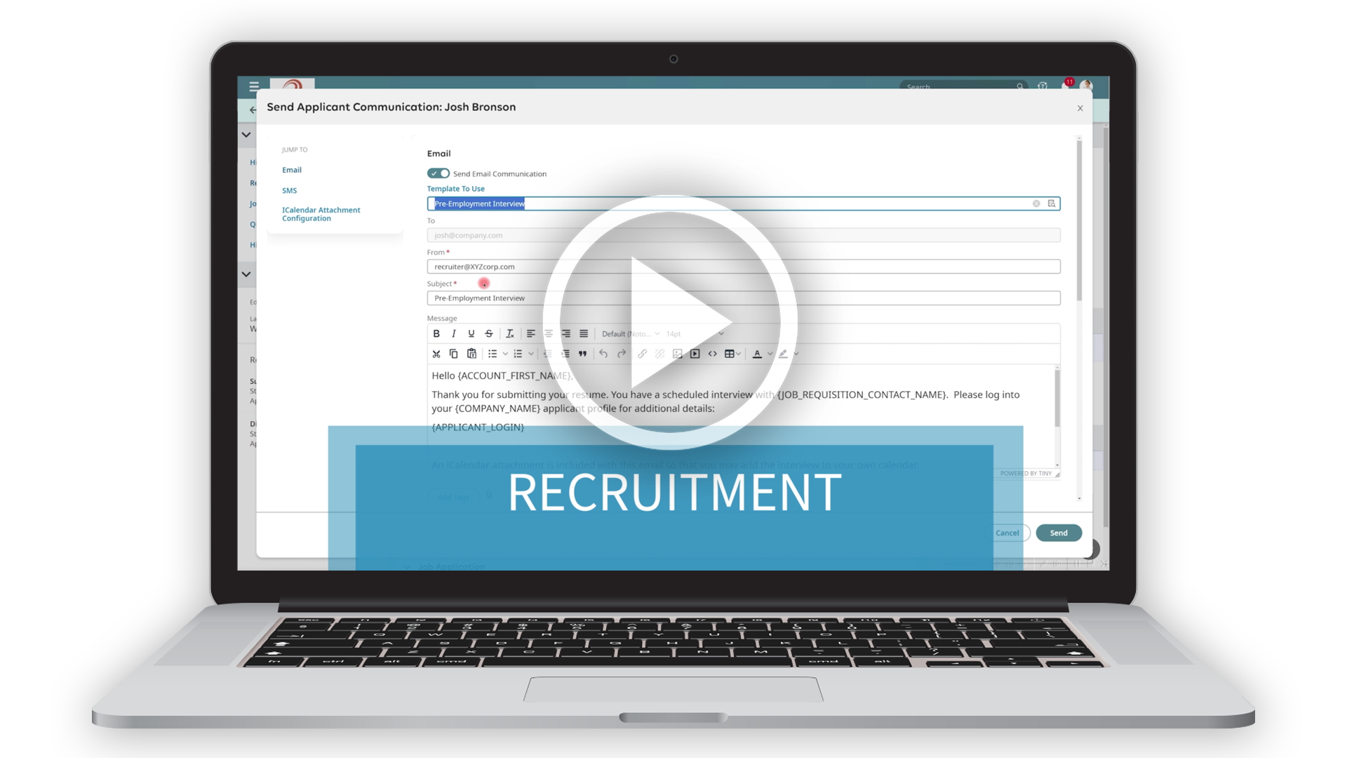 Recruitment Software Demo Video Thumbnail